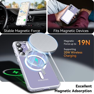 Foto 3 | Foto 3 | Funda Para Teléfono Hensinple Galaxy S25+/s24+ A Prueba De Golpes Con Soporte - Venta Internacional.