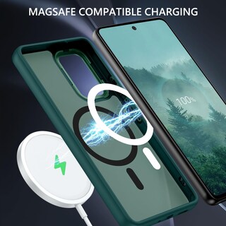 Foto 4 | Foto 4 | Funda Magnética Delgada Para Samsung Galaxy A23 De Guagua Color Verde Mate - Venta Internacional.