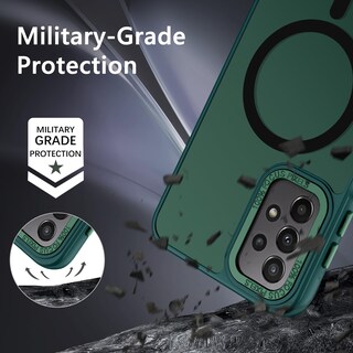 Foto 5 | Foto 5 | Funda Magnética Delgada Para Samsung Galaxy A23 De Guagua Color Verde Mate - Venta Internacional.