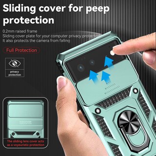 Foto 4 | Foto 4 | Funda Para Teléfono Hnhygete Pixel 6 Grado Militar Prueba De Caída De 6 M - Venta Internacional.