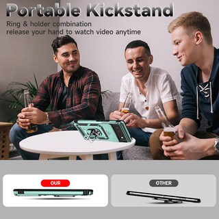 Foto 6 | Foto 6 | Funda Para Teléfono Hnhygete Pixel 6 Grado Militar Prueba De Caída De 6 M - Venta Internacional.