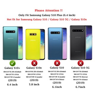 Foto 2 | Foto 2 | Funda De Teléfono M Maikezi Para Samsung Galaxy S10 Plus De Grado Militar - Venta Internacional.