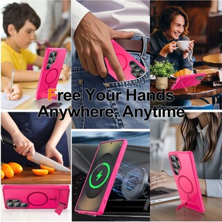 Foto 7 | Foto 7 | Funda De Teléfono Mangix Para Samsung Galaxy S25 Ultra De 6.9'' A Prueba De Golpes - Venta Internacional.