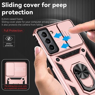 Foto 4 | Foto 4 | Funda Para Teléfono M Maikezi Para Samsung Galaxy S21+ Plus De 6.7 Pulgadas Oro Rosa - Venta Internacional.
