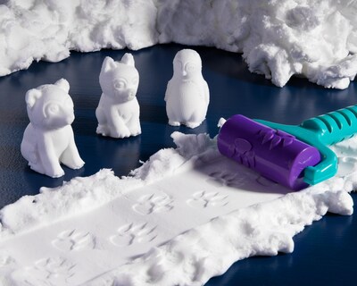 Foto 4 | Foto 4 | Set De 120 G De Material Para Esculpir Bebés Polar De Play Visions Floof - Venta Internacional.