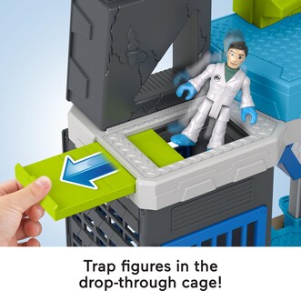 Foto 5 | Foto 5 | Figura De Juguete Fisher-price Imaginext Jurassic World Glow Playset - Venta Internacional.