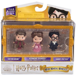 Foto 6 | Foto 6 | Set De Figuras Wizarding World Harry Potter Micro Year 4 Con Funda - Venta Internacional.