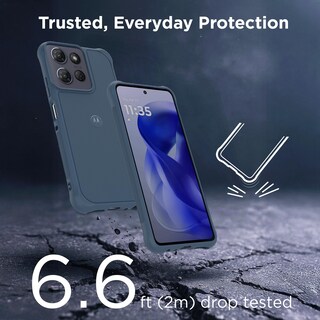 Foto 3 | Foto 3 | Funda Robusta Para Motorola Moto G Power 2025 Azul Oscuro A Prueba De Golpes - Venta Internacional.