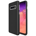 Funda Kiomy Para Samsung Galaxy S10 A Prueba De Golpes Doble Capa Color Negro Mate - Venta Internacional.