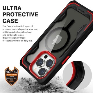 Foto 4 | Foto 4 | Funda Ultimal Robusta Para Iphone 14 Pro Max De 6.7 Pulgadas A Prueba De Golpes - Venta Internacional.