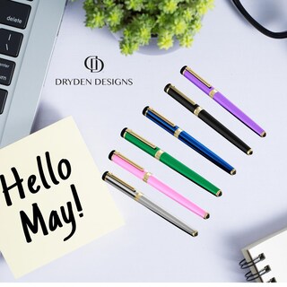 Foto 6 | Foto 6 | Pluma Estilográfica Dryden Designs Decadent Purple Con 24 Tintas - Venta Internacional.