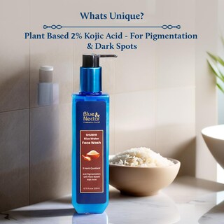 Foto 2 | Foto 2 | Jabón Facial Con Néctar Azul Agua De Arroz 200 Ml Con Ácido Kójico - Venta Internacional.