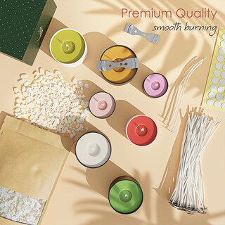 Foto 4 | Foto 4 | Kit Para Hacer Velas Hearth & Harbor Cera De Soja Natural 350 Ml - Venta Internacional.