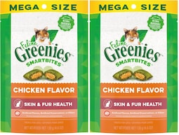 Cat Treats Greenies Smartbites Sabor A Pollo 130 G Paquete De 2 - Venta Internacional.