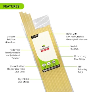 Foto 3 | Foto 3 | Hot Glue Sticks Surebonder Cosplay Amber 10 Pulgadas Paquete De 20 - Venta Internacional.