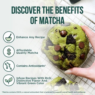 Foto 3 | Foto 3 | Té Hoja De Jade Matcha Grado Ingrediente Orgánico 454 G En Polvo - Venta Internacional.