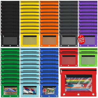 Foto 1 | Foto 1 | Estuche Para Lápices Ikayas Paquete De 120 Unidades 25 X 19 Cm Con Cierre A Granel - Venta Internacional.