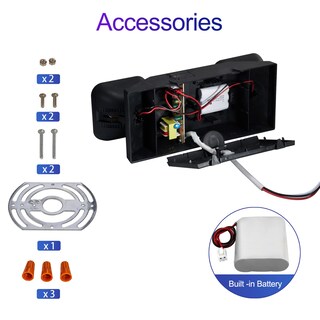 Foto 4 | Foto 4 | Luz De Emergencia Cm Mzy Battery Backup 120-277 V Paquete De 6 - Venta Internacional.