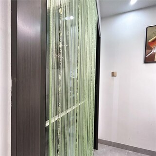 Foto 5 | Foto 5 | Cortina Con Panel De Cuentas De Hilo Verde Dividido De 100 X 200 Cm - Venta Internacional.