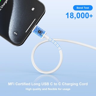 Foto 4 | Foto 4 | Cargador Matsusho Para Iphone 17 20 W Doble Usb C Cable De 2 X 10 Pies - Venta Internacional.