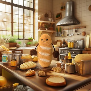 Foto 7 | Foto 7 | Peluche Suave De Peluche Recur Baguette Con Forma De Animal De Peluche - Venta Internacional.