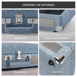 Foto 4 | Foto 4 | Maleta Crosley Cr8005f-wd Bluetooth De 3 Velocidades Con Tocadiscos - Venta Internacional.