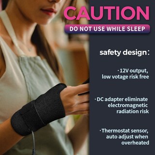 Foto 7 | Foto 7 | Almohadilla Térmica Eléctrica Creatrill Muñequera Para Pulgar 12 V - Venta Internacional.