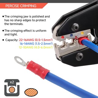 Foto 3 | Foto 3 | Engarzadoras De Alambre Con Trinquete Hks Awg 22-10 - Venta Internacional.