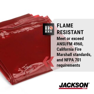 Foto 5 | Foto 5 | Cortina De Soldadura Jackson Safety Transparente Resistente Al Fuego - Venta Internacional.
