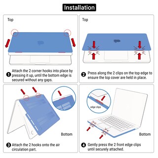 Foto 6 | Foto 6 | Funda Rígida Para Teclado Ibenzer Macbook Pro 13'' 2025-2016 - Venta Internacional.