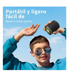 Foto 3 | Foto 3 | Bocina Bluetooth Portátil Impermeable Mini Altavoz Inalámbrico Con Luces Led