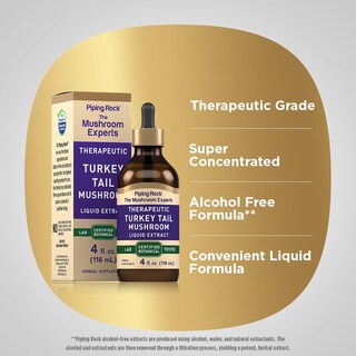 Foto 4 | Foto 4 | Suplemento Nutricional Piping Rock Turkey Tail 118 Ml Líquido - Venta Internacional.