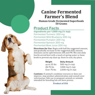 Foto 4 | Foto 4 | Suplemento Para Perros Holistic Bin Multivitamínico Canino Fermentado 50 G - Venta Internacional.