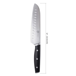 Foto 6 | Foto 6 | Cuchillo De Cocina Masterchef Santoku De Acero Al Carbono De 30 Cm - Venta Internacional.
