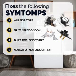 Foto 5 | Foto 5 | Kit De Termistor Para Termostato Con Fusible Térmico Para Secadora Seentech - Venta Internacional.