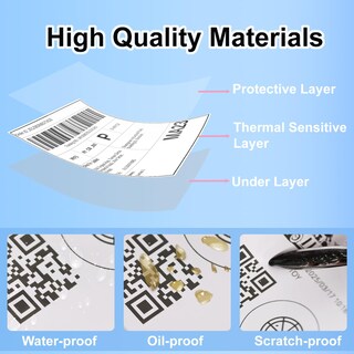 Foto 3 | Foto 3 | Etiquetas Térmicas Directas Forc Perforadas 10 X 15 Cm 500 Unidades - Venta Internacional.