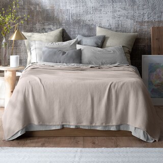 Foto 1 | Foto 1 | Manta Muselina Esquimal Individual 100% Algodón Ideal Para Cama Sofá Y Dedoración Khaki