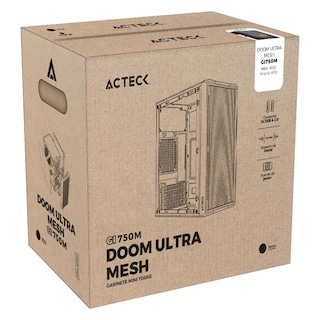 Foto 6 | Foto 6 | Gabinete Acteck Doom Gi75om Matx 2 Fan Fuente 500w Ac-943772