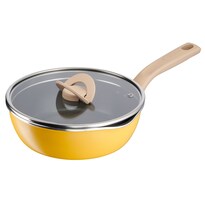 T-fal Sartén Multifunción One Pick Pot Pan Con Tapa 22 Cm Amarillo G1808604