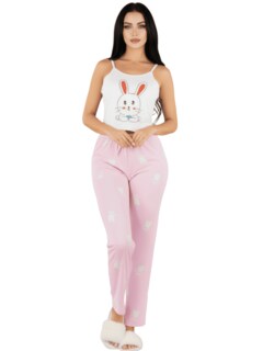 Foto 1 | Foto 1 | Conjunto Pijama Mujer Blusa Y Pantalón Dama Pij-089 Diseño 11 Piyama Pyjama