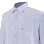 Camisa Michel Blanc Talla Extra Azul Cielo De Fantasia