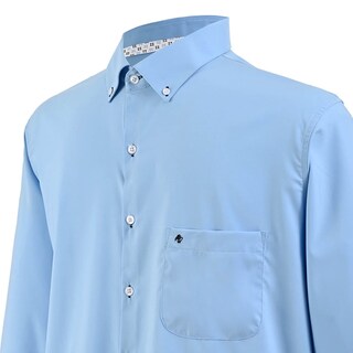 Foto 2 | Foto 2 | Camisa Michel Blanc Talla Extra Azul Francia Botton Down