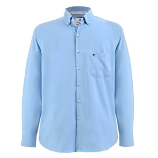 Foto 4 | Foto 4 | Camisa Michel Blanc Talla Extra Azul Francia Botton Down