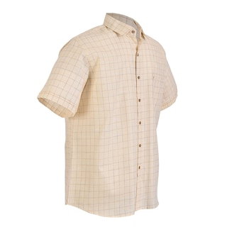 Foto 3 | Foto 3 | Camisa Michel Blanc Manga Corta Chazarilla Amarilla De Cuadros