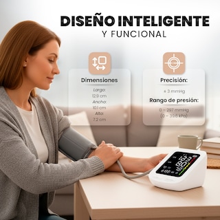 Foto 4 | Foto 4 | Aparato Para Checar La Presion Tensiometro De Brazo Medco MC-C006 Blanco