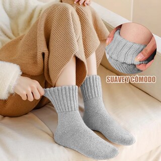 Foto 3 | Foto 3 | 5 Piezas Calcetines Termicos Belug Gruesos Unisex Frío Invierno Azul Gris Nude Y Negro