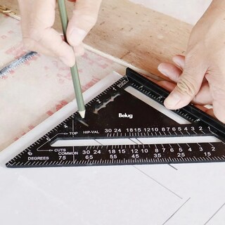 Foto 4 | Foto 4 | Escuadra Rapida Belug Universal Aluminio 7 17cm Para Carpintero Negro