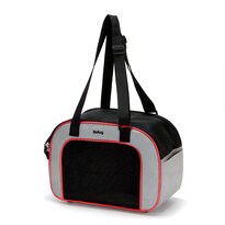Mochila Transportadora Belug Para Perro Y Gato Portátil Plegable Rojo
