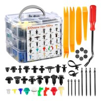 Kit De Grapas Automotrices Belug De 925 Piezas Con Quitagrapas Multicolor
