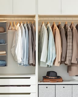 Foto 8 | Foto 8 | Songmics Percha De Madera Maciza Juego De 10 Con Ranuras Para Hombros Barra Antideslizante Gancho Giratorio Color Madera